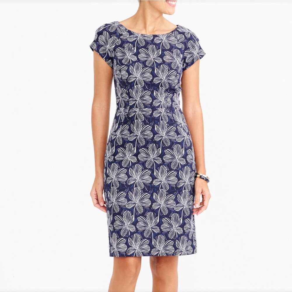 J crew Basketweave Dress size 0 - Picture 1 of 9